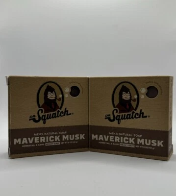 Dr. Squatch Maverick Musk Bar Soap (2 Pack) - Image 1 of 4