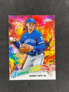 2023 Topps Chrome Bobby Witt Jr. Future Stars Insert #FS-2 Kansas City Royals - Picture 1 of 2