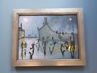 LEE REED FINE ART 16X12IN FRAMED   ACRYLIC OIL PAINTING NEW