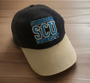 Vintage WWF Hat Stone Cold Steve Austin SCU University Adjustable Snap Back Cap - Picture 1 of 6