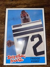 William ‘Fridge’ Perry - Topps Spitting Image trading card #24 1990 UK NFL