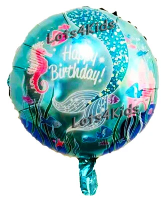 LITTLE MERMAID UNDER THE SEA BIRTHDAY PARTY BALLOON PARTY SUPPLIES DECORATION  - image 1 of 2