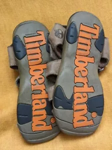 Timberland Sandals Junior Boys Size UK 13 EU 32 Leather Shoes Starppy Straps - Picture 1 of 13