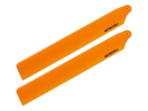 Plastic Main Blade 126mm (ORANGE) - OMP HOBBY M1/GooSky S1 : MH-OMM1003OR - Picture 1 of 1