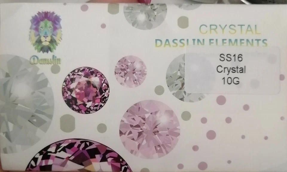 Strass termoadesivi Dasslin 1440 pz ss16 ~4 mm crystal termo adesivi hotfix - Immagine 1 di 1