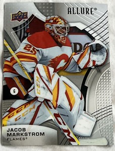 Jacob Markstrom 2021-22 Upper Deck Allure #12  Calgary Flames Hockey