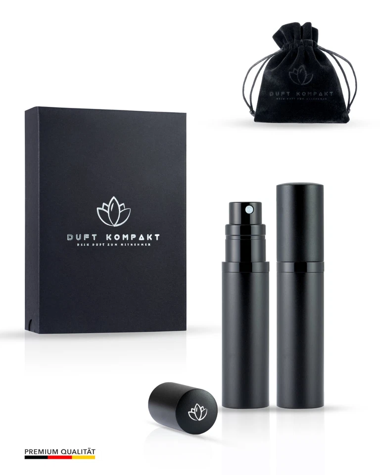 Parfümzerstäuber nachfüllbar ideal für Reisen | 2er Set Duft Kompakt | Luxury - Bild 1 von 4