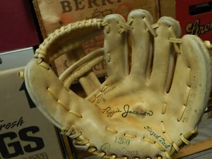 Reggie Jackson ~ Rawlings #1200 "The Finest in The Field!" BASEBALL MITT GLOVE ~ - Picture 1 of 12