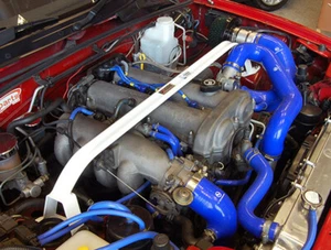 For 89-98 MAZDA MIATA MX-5 ULTRA RACING SOLID FRONT RIGID STRUT TOWER BAR BRACE - Imagen 1 de 6