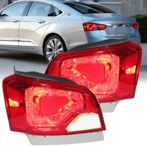 Pair Outer Tail Light Rear Lamp For Chevrolet Impala Sedan 4Door 2014-2020 RH+LH - Picture 1 of 12