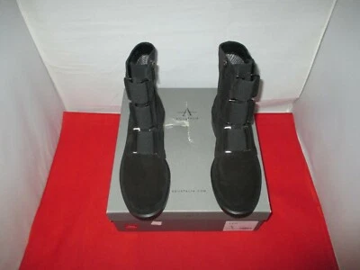 Bota impermeable AQUATALIA Liv detalle elástico $550 - talla 5 1/2 negra #179 EE. UU. Foto 1 de 4