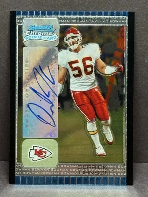 Derrick Johnson 2005 Bowman Chrome Rookie Autograph #253 - Image 1 of 2