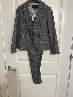 Chaqueta y pantalón Banana Republic 2 piezas a cuadros Glen Foto 1 de 4