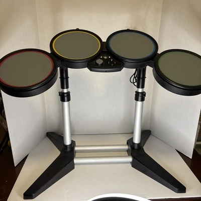 Batería Guitar Hero Xbox 360 Rock Band con soporte sin pedal 822149 Harmonix Foto 1 de 2