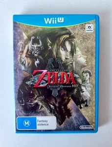 The Legend of Zelda Twilight Princess HD Inc Artwork Wii U Like New Mint Disc AU - Picture 1 of 3