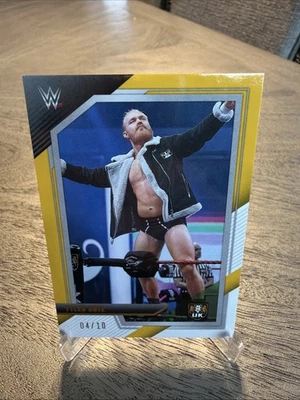 2022 Panini WWE NXT Tyler Bate #2 Gold /10 - Image 1 of 3