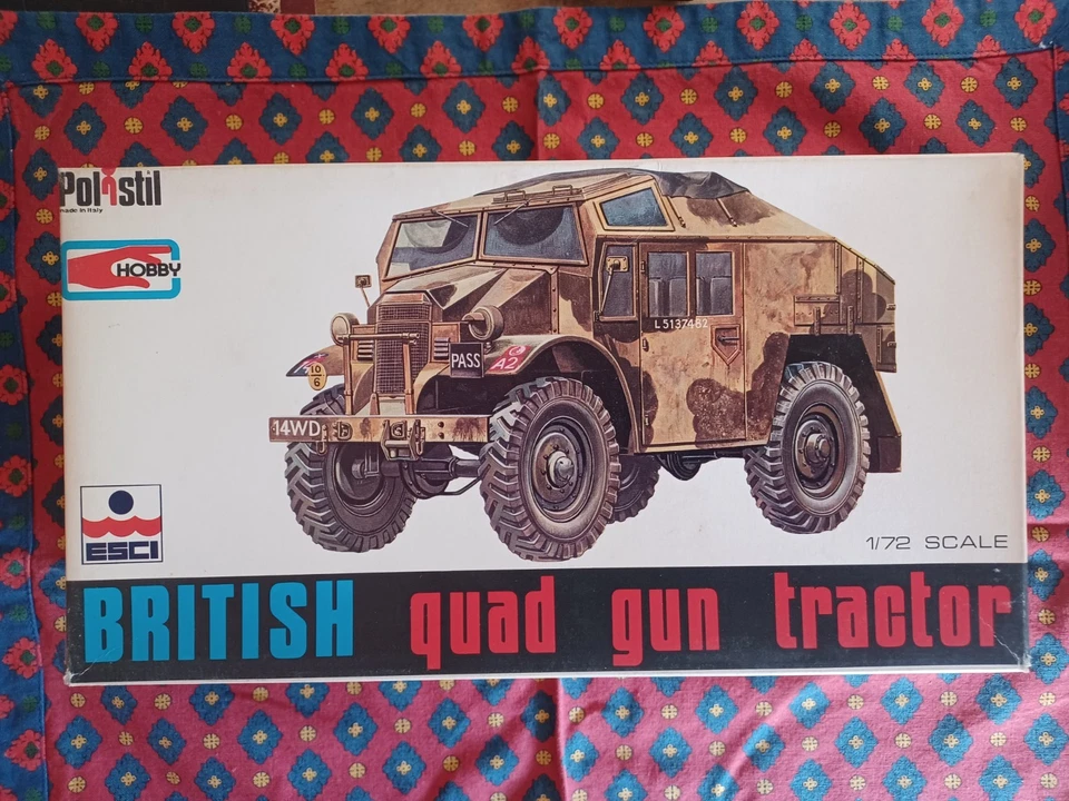 ESCI 8042  Truck, Field Artillery Tractor 30 cwt (4x4)  - Plastic model kit 1/72 - Immagine 1 di 1
