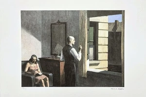EDWARD HOPPER - Hotel by a Railroad - signed, numbered 98/150, 57x38 cm - Picture 1 of 6