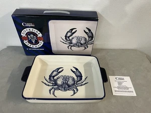 Cuisine & Company Dockside Crab Bakeware 12”x9” Rectangular Baking Dish - Picture 1 of 6