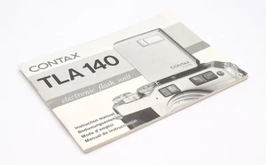 Contax TLA 140 Blitz Bedienungsanleitung - UK Händler - Bild 1 von 2