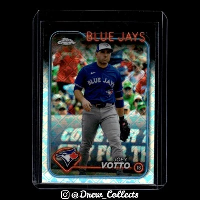 2024 Topps Chrome Logofractor Edition #171 Joey Votto Toronto Blue Jays - Image 1 of 2