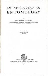 An Introduction To Entomology By John Henry Comstock / 1947 HC Vintage - Picture 1 of 2