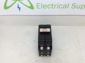 Cutler Hammer CH230 30A 2P 120/240V Metal Foot Half Notch Breaker - Cos. Flaw - Picture 1 of 9