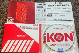 IKON - WELCOME BACK - COMPLETE EDITION - CD ALBUM DIGIPAK (2016) - JAPAN - VGC - Picture 1 of 11