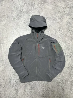 Vintage Arcteryx 00s Jacket Gamma Ranger Grey Soft Shell Hoody Men’s S - Image 1 of 4