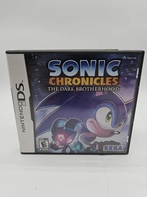 Sonic Chronicles: The Dark Brotherhood, DS 2008, CASE & MANUAL ONLY - Image 1 of 4