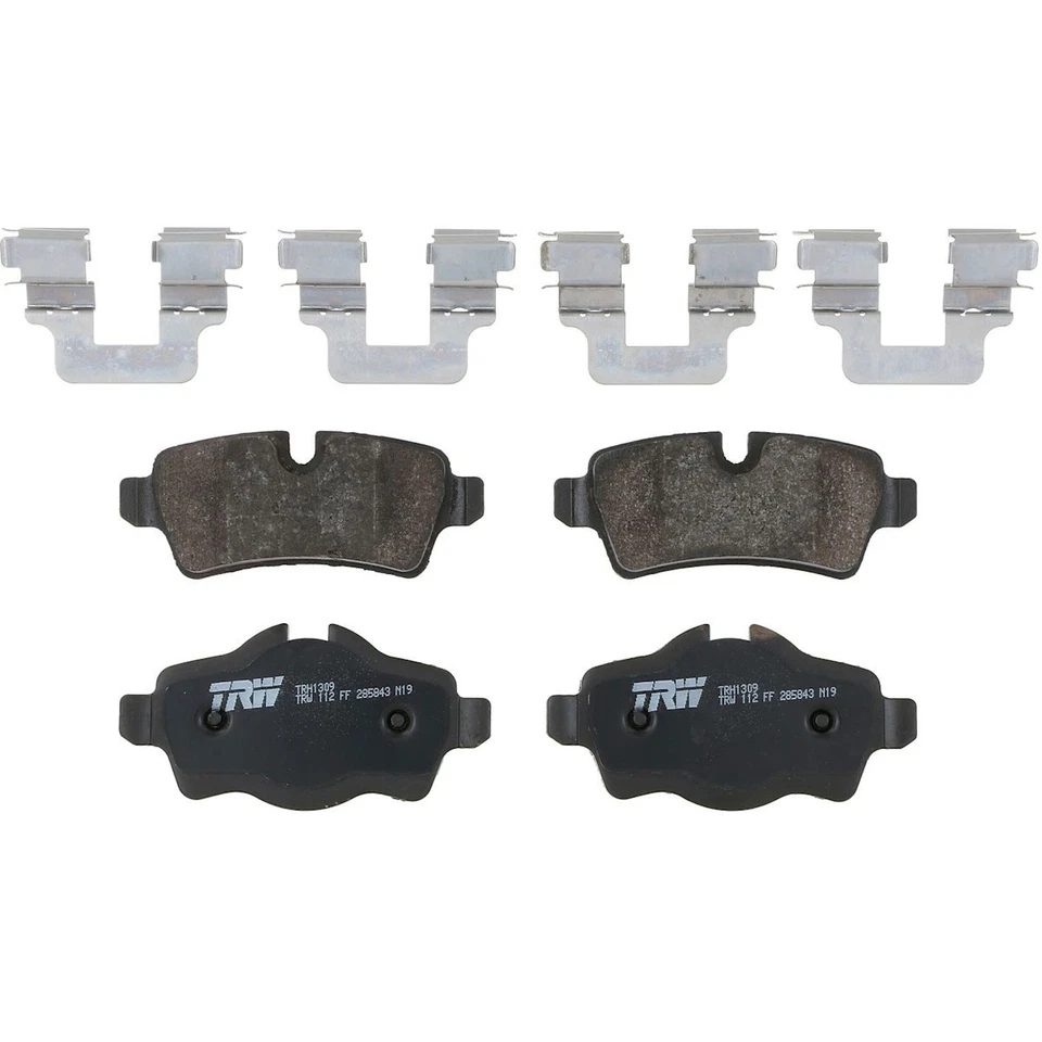 Juego de pastillas de freno traseras TRH1309 TRW de 2 ruedas para Mini Cooper 2007-2015 Foto 1 de 1
