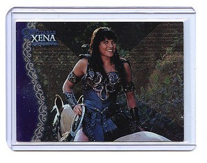 Xena Promo Spectra Etched Card P1 Rittenhouse 2003 New Z6 Amricons