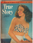 True Story Mag July of 1947,Photo Cover of unattributed Model