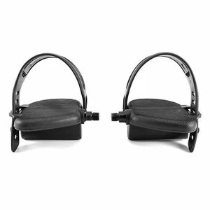 Exercise Bike Pedals 1/2" - Weslo Proform Golds Gym Upright Stationary Pair - Picture 1 of 1