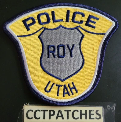 ROY, UTAH POLICE SHOULDER PATCH UT - Image 1 of 2