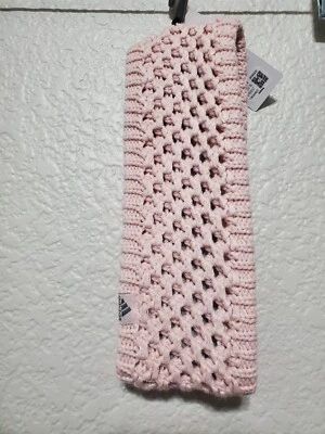 Adidas Crestline Diadema Tejida Rosa Gris Para Mujer Talla Única Ropa Activa Nueva Con Etiquetas Foto 1 de 4