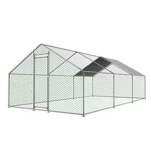 3x6 Hühnerstall Hühnerhaus Kleintierstall Freilaufgehege Kleintiergehege Voliere - Bild 1 von 10