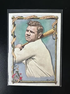 2023 Topps Allen & Ginter Babe Ruth Silber Porträt Hot Box #85 Yankees - Bild 1 von 2
