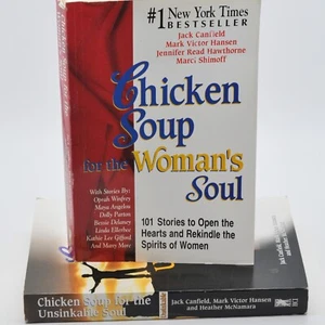 Chicken Soup for the Women’s Soul and the Unsinkable Soul Paperbacks - Imagen 1 de 5