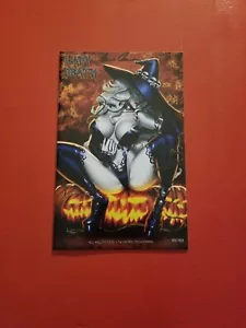 COFFIN COMICS LADY DEATH ALL HALLOWS EVE EDICIÓN BRUJA MALVADA #1 -69/150 - Imagen 1 de 3