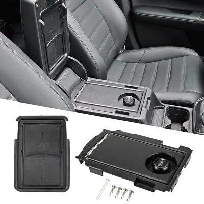 Center Console Safe Gun Locker W/ Storage Box Cover For 2023-2025 Honda CR-V 2.0 - Image 1 of 4