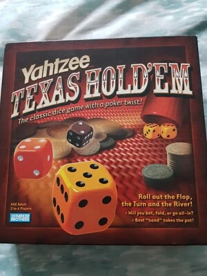 370. Parker Bros Yahtzee Texas Hold'EM Poker Dice Game (2004) Complete - Image 1 of 2
