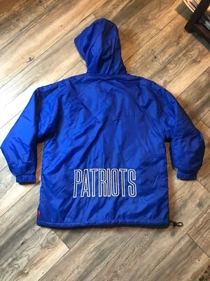 Chaqueta Parka Pullover De Colección NFL Game Day New England Patriots NFL Para Hombre L Foto 1 de 4