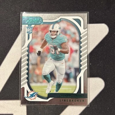 2022 Panini Absolute - Rookies Green #152 Channing Tindall (RC) - Image 1 of 2