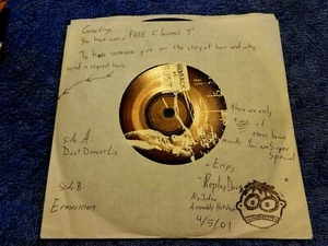 CLAIRMEL "DUST DOESN'T LIE"/"ERASERMAN"  NO IDEA RECORDS RARE BONUS 45 - Bild 1 von 3