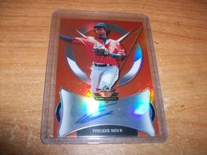 2019 MLB Leaf Valiant Baseball Freudis Nova Rookie Auto Card /35 Houston Astros - Picture 1 of 2