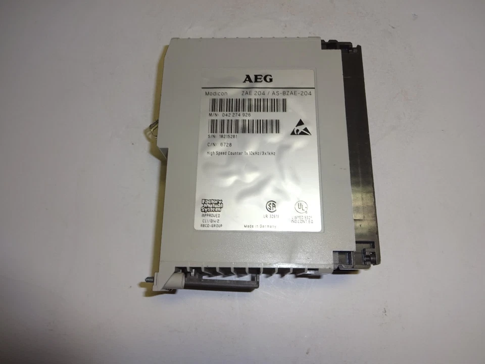 ВЫСОКОСКОРОСТНОЙ СЧЕТЧИК AEG MODICON ZAE 204 AS-BZAE-204 - Изображение 1 из 4