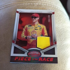 2018 Panini Certified Piece of  the Race Red #potr-jl Joey Logano Relic /199