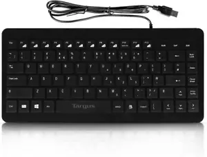 Targus Compact Multimedia Keyboard USB English QWERTY AKB631UKZ - Picture 1 of 6