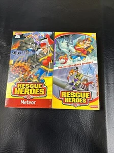 Rescue Heroes 3 Episodes: Underwater Nightmare, Eye Of The Storm, Meteor VHS - Picture 1 of 7